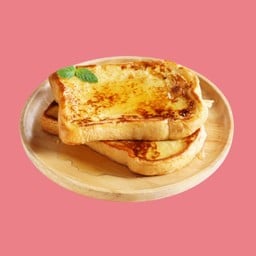 ขนมปังชุบไข่ 2 แผ่น