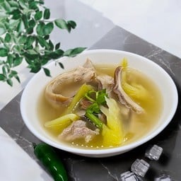 Pork Stomach Soup with Rice 咸菜猪肚汤配饭 ซุปกะเพาะหมู+ข้าวเปล่า