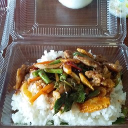 หมูผัดพริกเผา