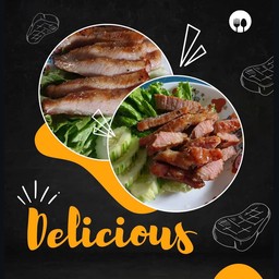 คู่หูคอหมูย่าง ขนาดกลาง