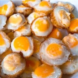 ไข่นกกระทาทอด