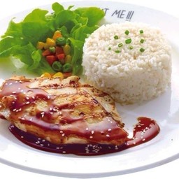 ข้าวอกไก่เทอริยากิ