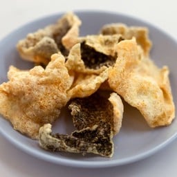 หนังปลาทอดปรุงรส