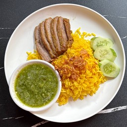 ข้าวหมกเนื้อ