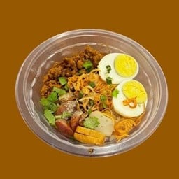 ข้าวต้มแห้ง เนื้อสับ