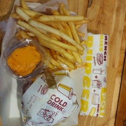 เบอร์เกอร์ + เฟรนช์ฟรายส์