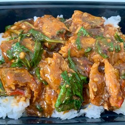 ข้าวกระเพราปลากระป๋อง