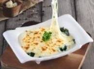 ผักโขมอบชีส