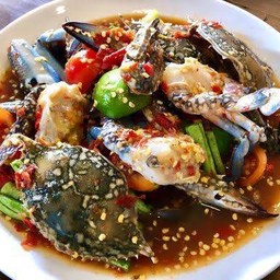 ยำปูม้าปลาร้า