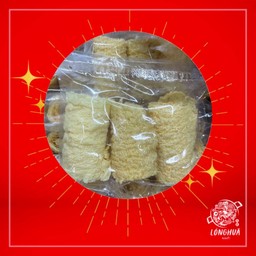 ฟองเต้าหู้ม้วนทอด 3 ชิ้น