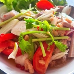 ยำวุ้นเส้น มังสวิรัติ