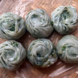 แป้งจีบโบราณไส้ผักกุยช่ายหกลูก