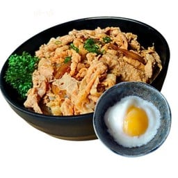 ข้าวหน้าเนื้อ กิวด้ง + ไข่ออนเซ็น