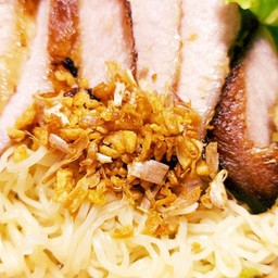 บะหมี่คอหมูย่าง