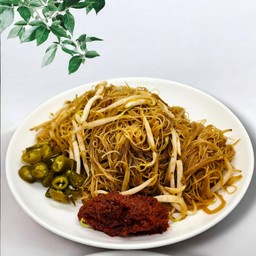 Singapore Economical Fried Bee Hoon เส้นสิงคโปร์