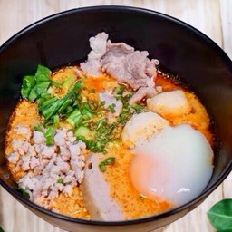 ก๋วยเตี๋ยวต้มยำน้ำข้น (หมู)