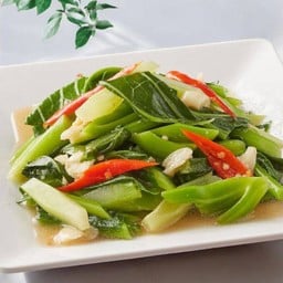 Spicy Baby Kale 辣炒小芥兰 คะน้าไฟแดง