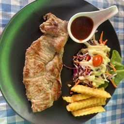 สเต็กเนื้อสันนอก