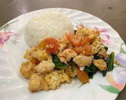 ข้าวกุ้งผัดไข่