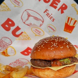 เบอร์เกอร์เนื้อชีส