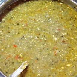 น้ำพริกปลาร้าแมงดา