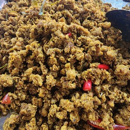 ข้าว+หมูคั่วกลิ้ง