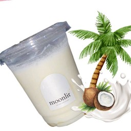 มะพร้าวปั่นนมสด