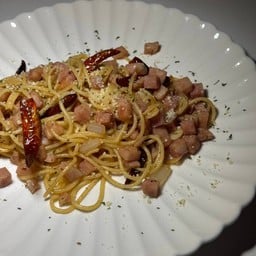 Spagetti bacon