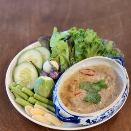 หลนกะทิหมูสับ