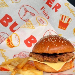 เบอร์เกอร์หมูชีส