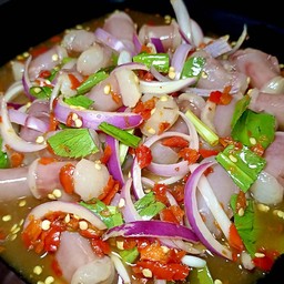 ยำหนวดหมึก