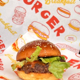เบอร์เกอร์เนื้อพริกไทยดำ