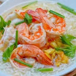 ข้าวต้มกุ้ง 4 ตัว
