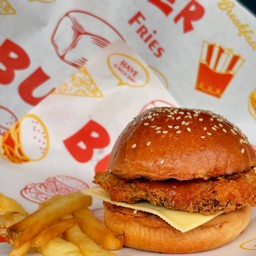 เบอร์เกอร์ไก่กรอบชีส