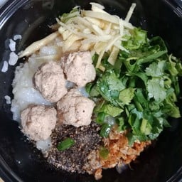 ร้านโจ๊กสมุนไพร ฮาลาล มีตติ้งมอลล์ บางอ้อ
