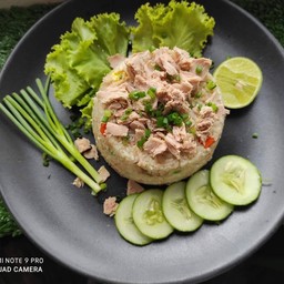 ข้าวผัดทูน่า (ข้าวหอมมะลิ) New!!!