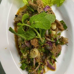 ลาบหมูสุก