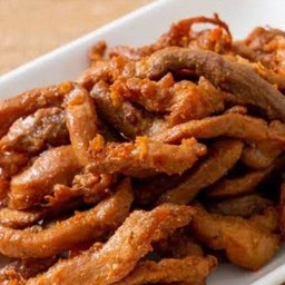 หมูแดดเดียวทอด