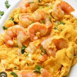 ไข่เจียว กุ้ง (กับข้าว)