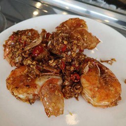 กุ้งคั่วพริกเกลือ