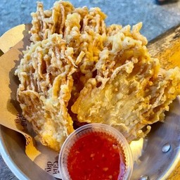 เห็ดเข็มทองทอด