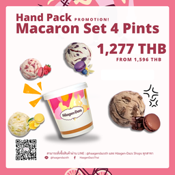 Hand Pack Macaron Set 4 Pint