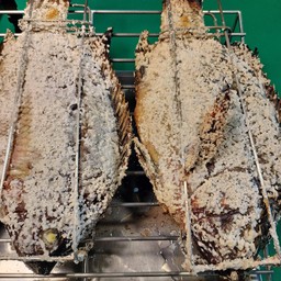 เมี่ยงปลานิลเผาอบโอ่ง