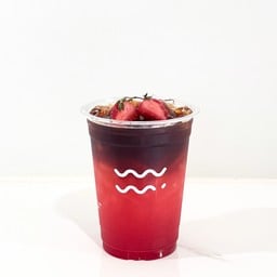 อเมริกาโน่สตรอว์เบอร์รี (Strawberry Americano)