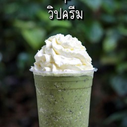 ชาเขียวโอริโอ้ปั่นวิปครีม