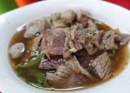 เกาเหลาเนื้อสด เนื้อเปื่อย ลูกชิ้น