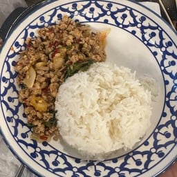 ข้าวกระเพราหมูสับ