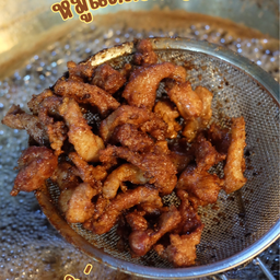 หมูแดดเดียวกับข้าว
