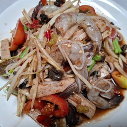 ตำป่ากุ้งสด