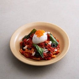 Singapore chilli crab pasta